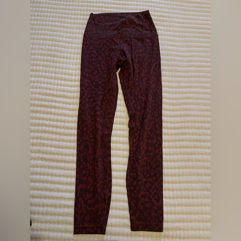 Lululemon Leopard Print Leggings